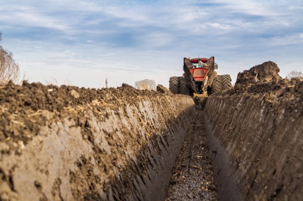 Drainage Trench Repair in Nampa