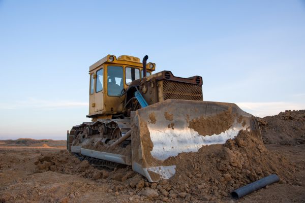 Bulldozer Land Grading in Nampa