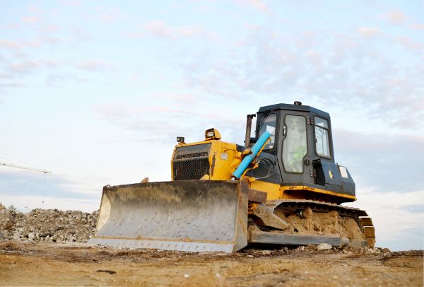 Bulldozer Land Excavation in Nampa