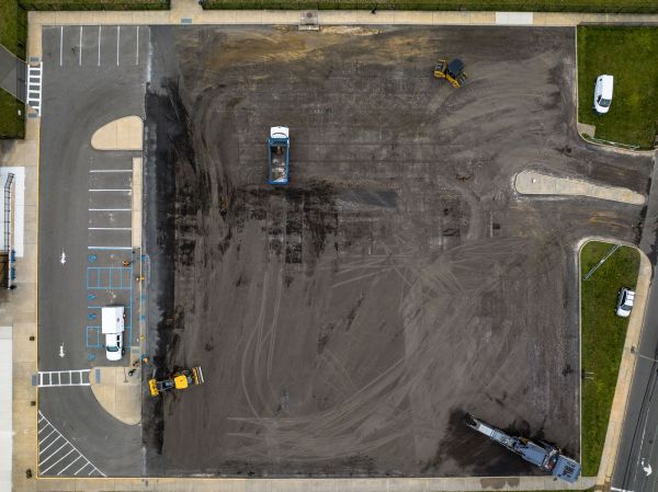 Parking Lot Excavation in Nampa